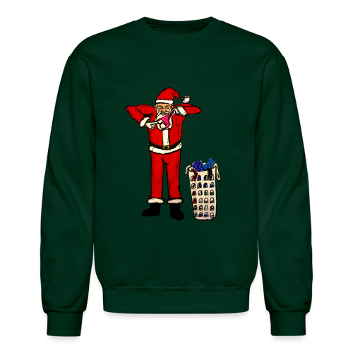 Sniffin Santa - forest green