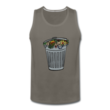 Load image into Gallery viewer, Trashure Chest Tank - asphalt gray