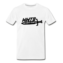 Load image into Gallery viewer, WWTB Logo T-Shirt - white
