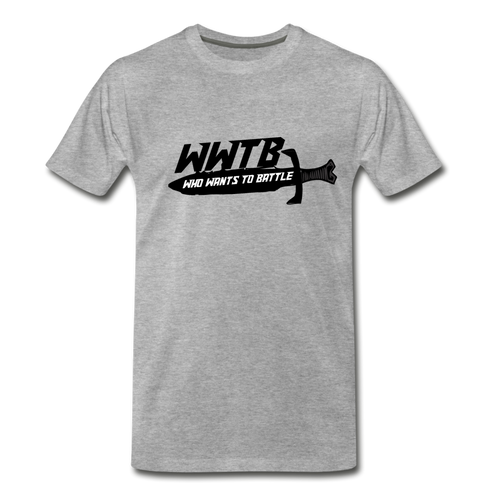 WWTB Logo T-Shirt - heather gray