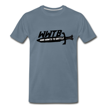 Load image into Gallery viewer, WWTB Logo T-Shirt - steel blue