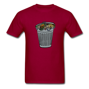 Trashure Chest - dark red