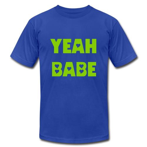 YEAH BABE - royal blue