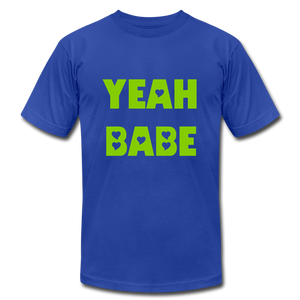 YEAH BABE - royal blue