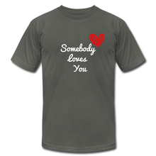 Load image into Gallery viewer, Somebody Loves You T-Shirt - asphalt