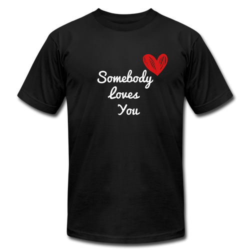 Somebody Loves You T-Shirt - black