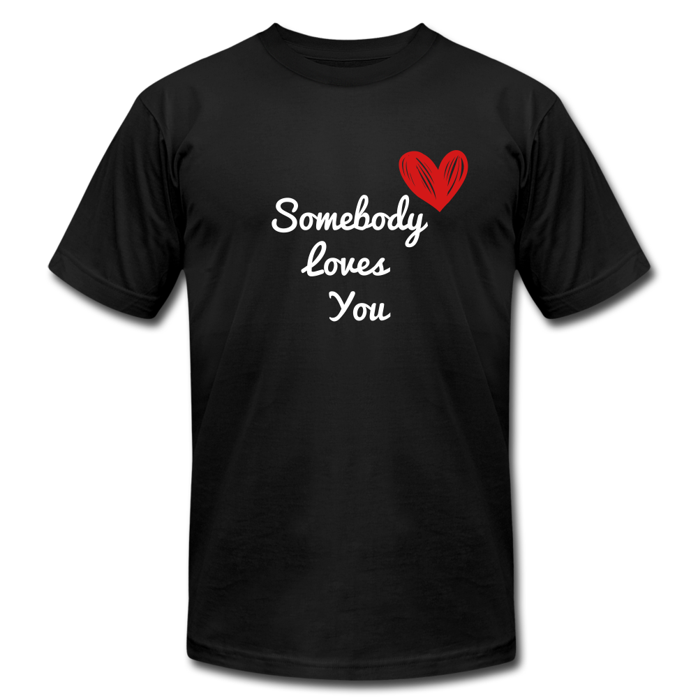 Somebody Loves You T-Shirt - black