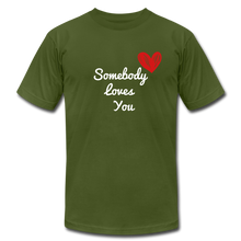 Load image into Gallery viewer, Somebody Loves You T-Shirt - olive